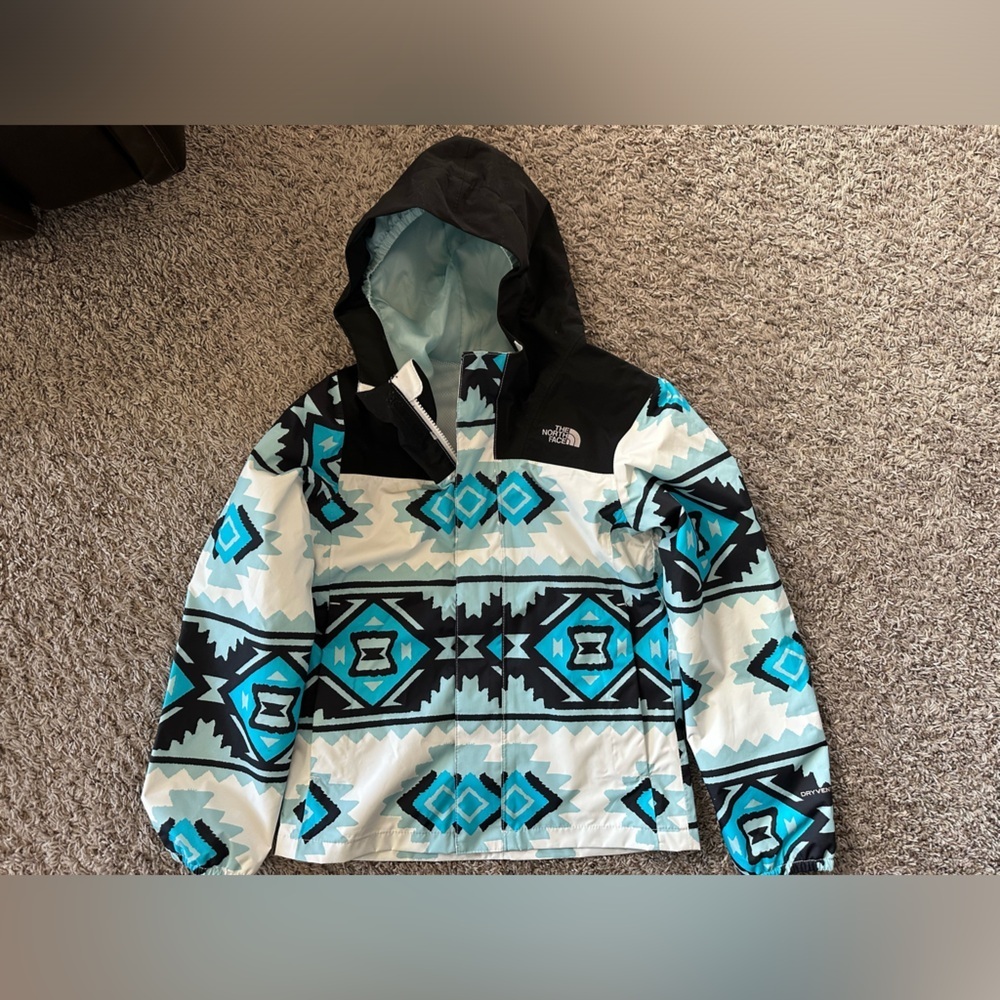North Face Girls Resolve Reflective Jacket-Size 7/8